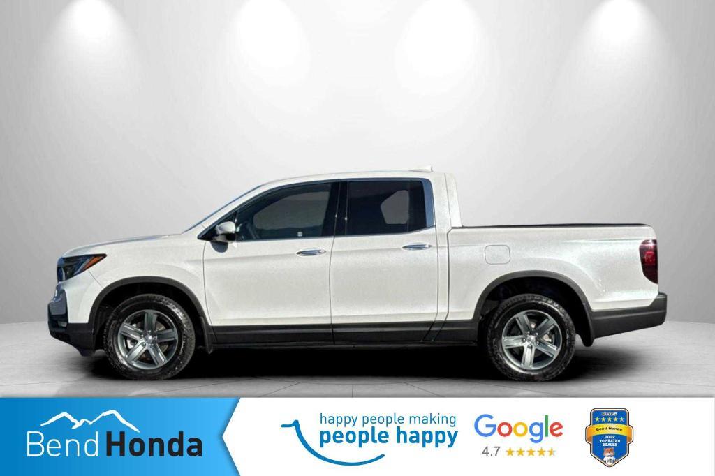 2023 Platinum White Pearl Honda Ridgeline