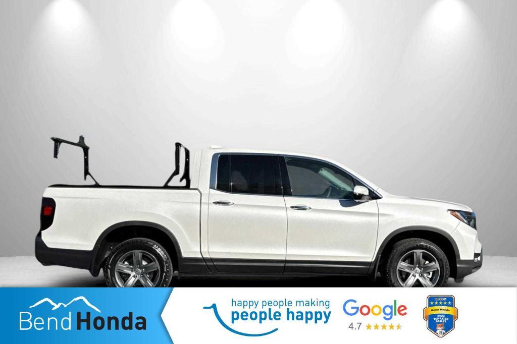 2023 Platinum White Pearl Honda Ridgeline