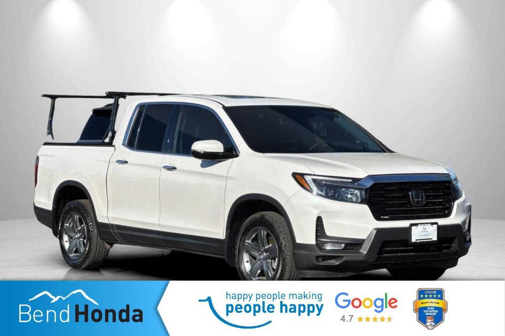 2023 Platinum White Pearl Honda Ridgeline