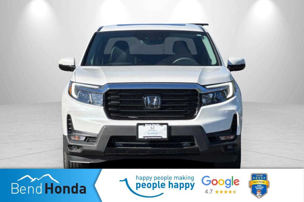 2023 Platinum White Pearl Honda Ridgeline