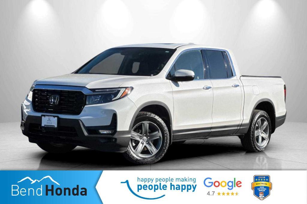 2023 Platinum White Pearl Honda Ridgeline