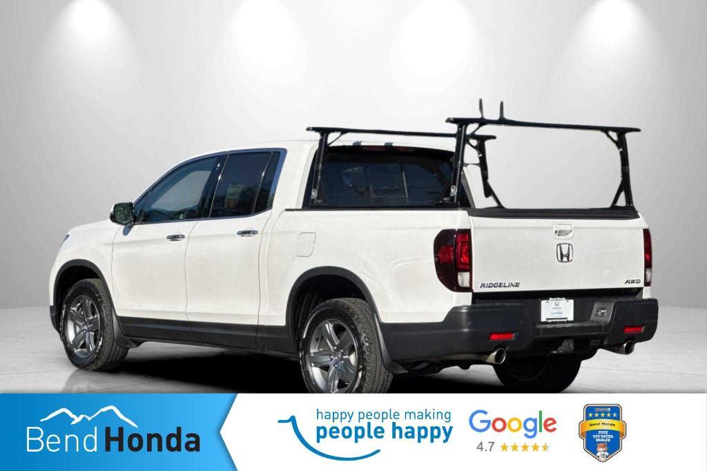 2023 Platinum White Pearl Honda Ridgeline