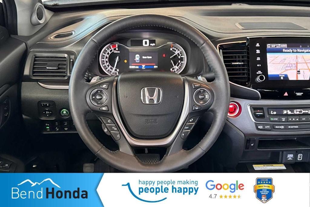 2023 Platinum White Pearl Honda Ridgeline