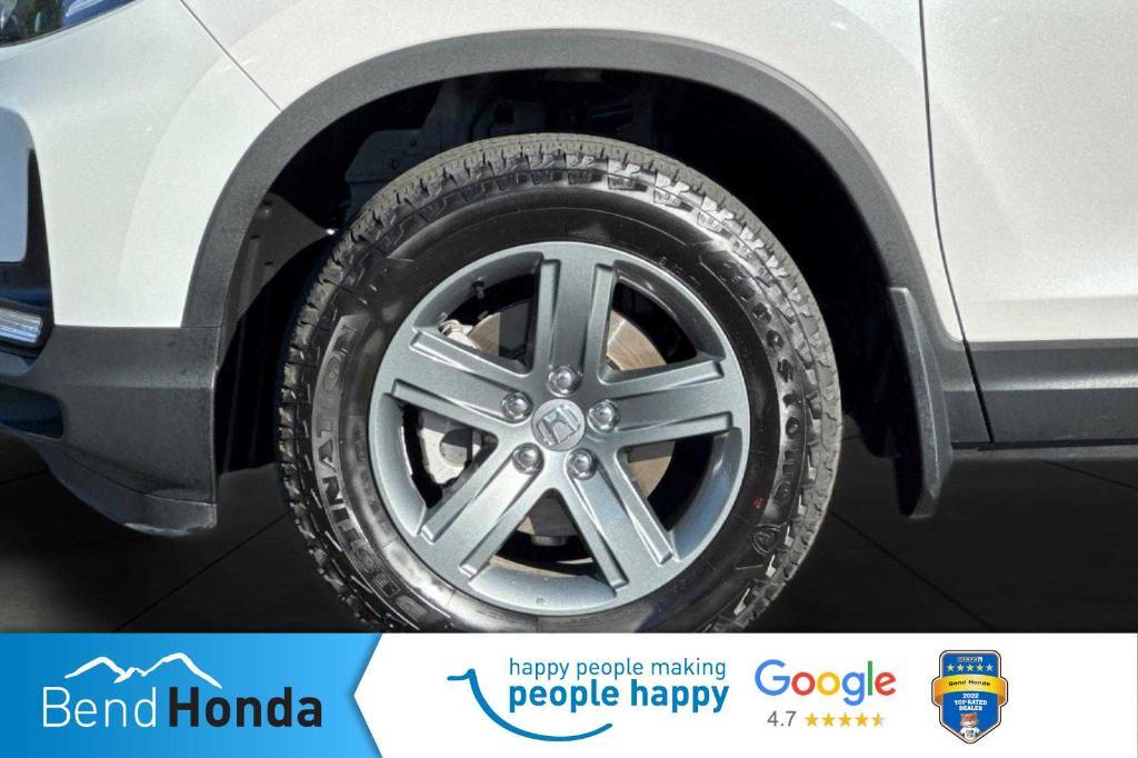 2023 Platinum White Pearl Honda Ridgeline