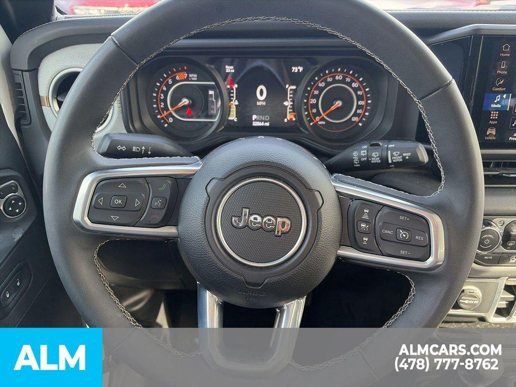 used 2025 Jeep Wrangler car, priced at $34,064