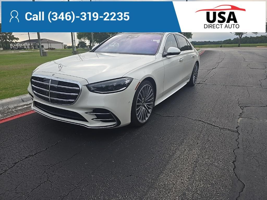 used 2021 Mercedes-Benz S-Class car, priced at $58,491