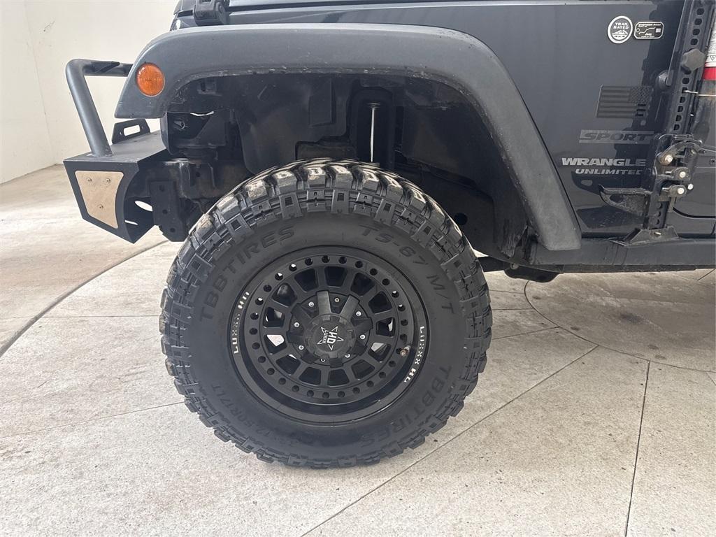 used 2017 Jeep Wrangler Unlimited car, priced at $13,491