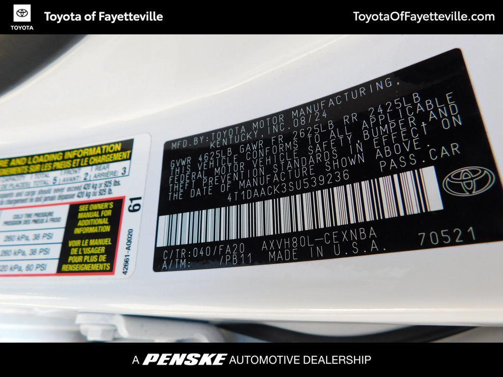 used 2025 Toyota Camry car, priced at $25,350