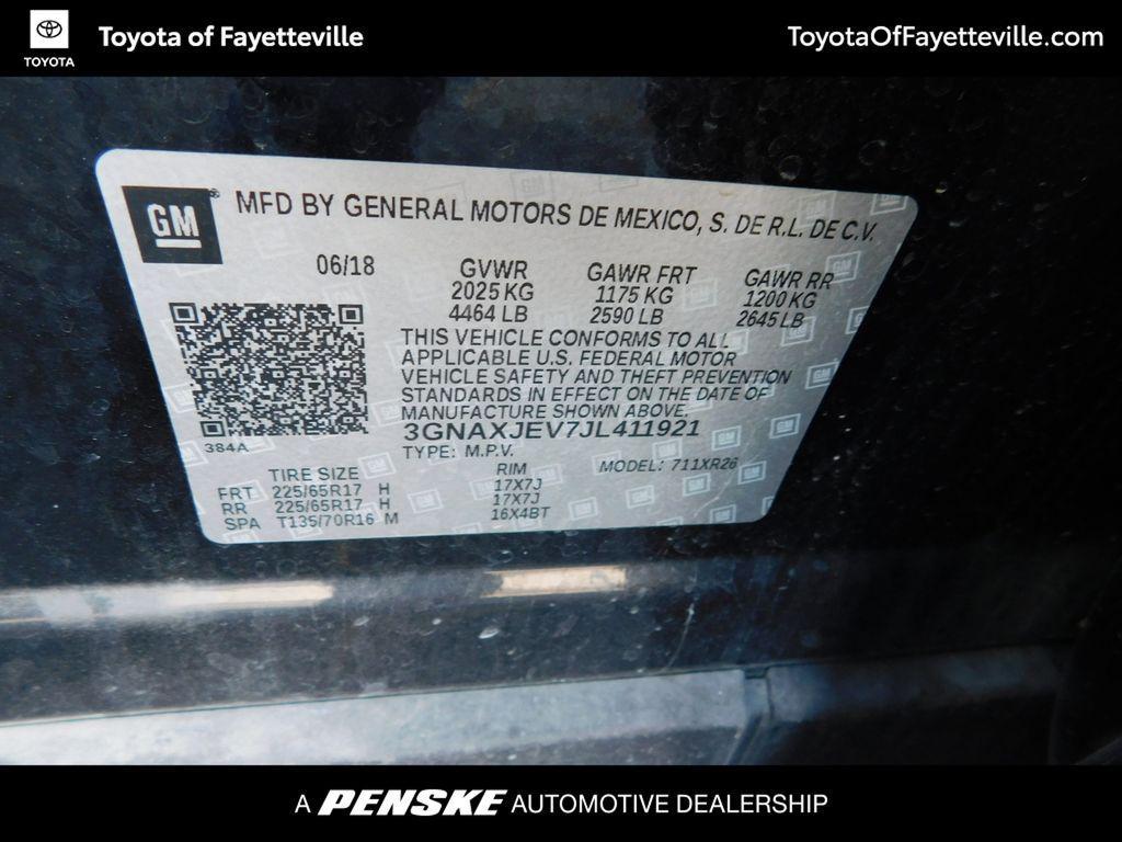 used 2018 Chevrolet Equinox car, priced at $13,940