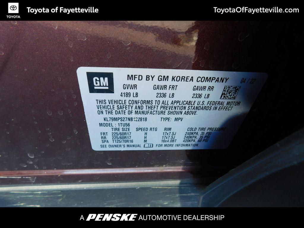 used 2022 Chevrolet TrailBlazer car, priced at $17,590