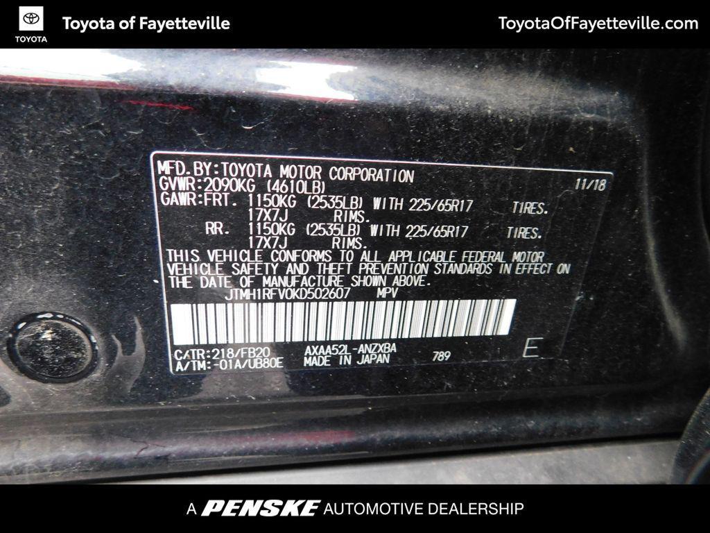 used 2019 Toyota RAV4 car, priced at $17,331