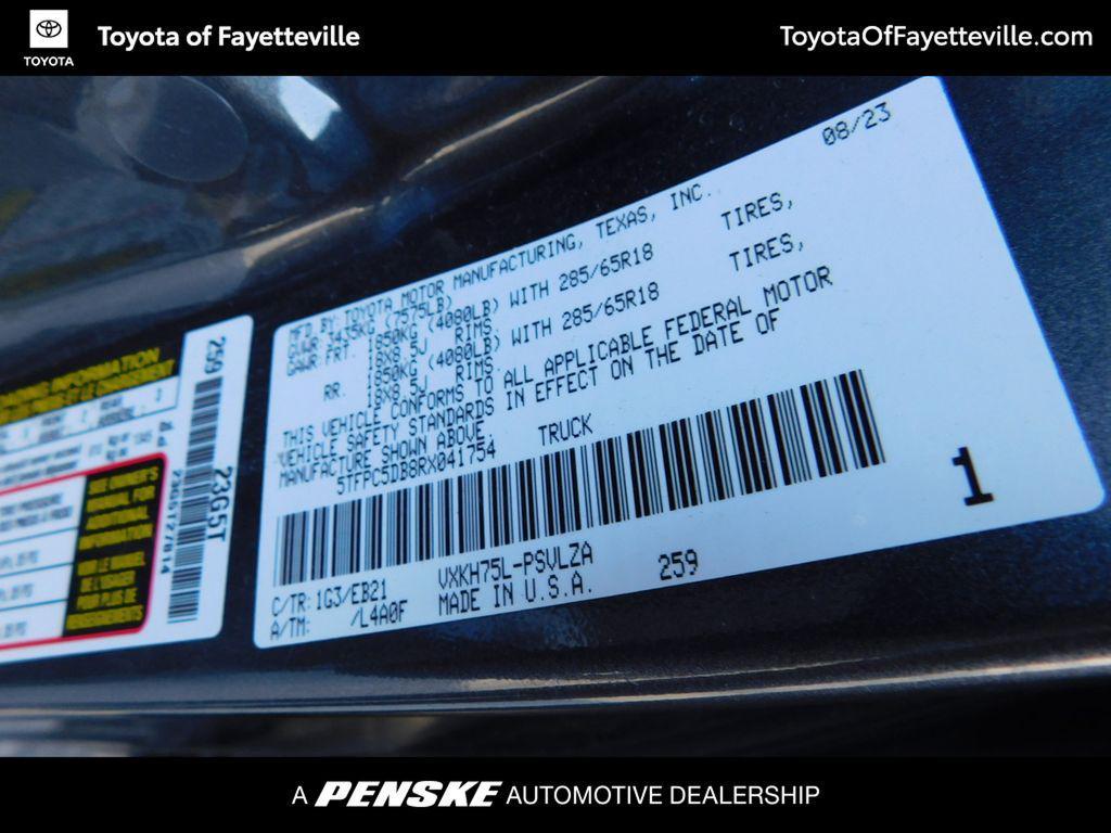 used 2024 Toyota Tundra Hybrid car, priced at $54,960
