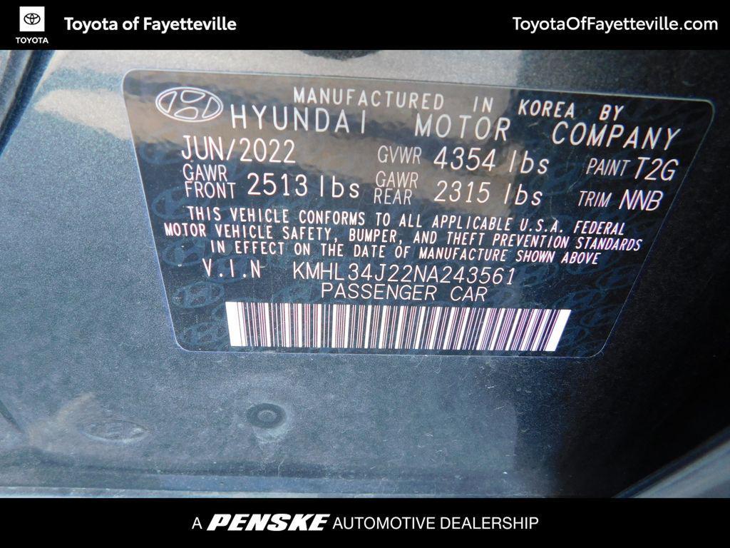 used 2022 Hyundai Sonata car, priced at $21,660