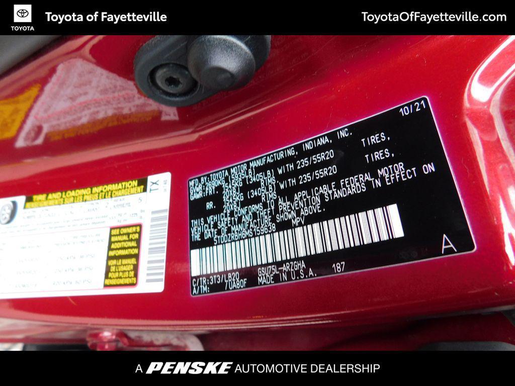 used 2021 Toyota Highlander car, priced at $35,690