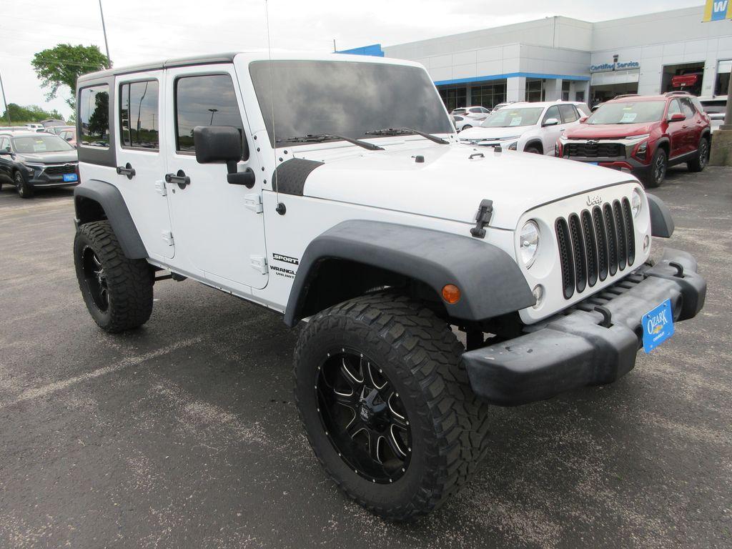 used 2017 Jeep Wrangler Unlimited car, priced at $21,349