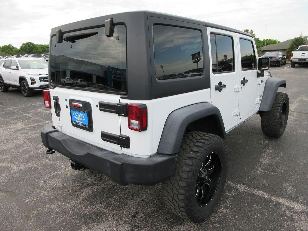 used 2017 Jeep Wrangler Unlimited car, priced at $21,349