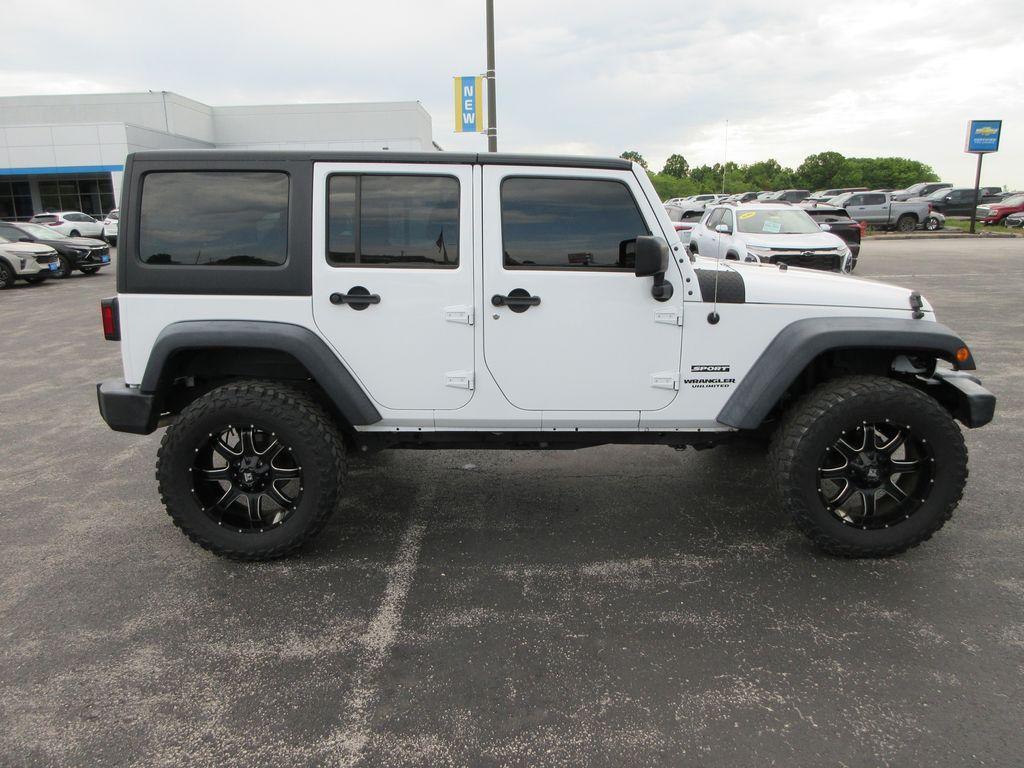 used 2017 Jeep Wrangler Unlimited car, priced at $21,349