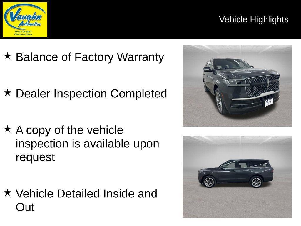 used 2025 Lincoln Navigator car, priced at $79,999