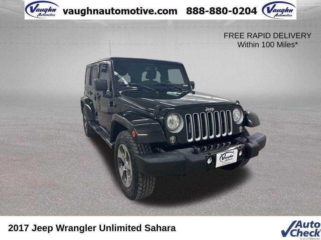 used 2017 Jeep Wrangler Unlimited car, priced at $16,999