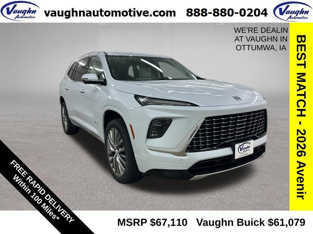 new 2026 Buick Enclave car, priced at $61,079