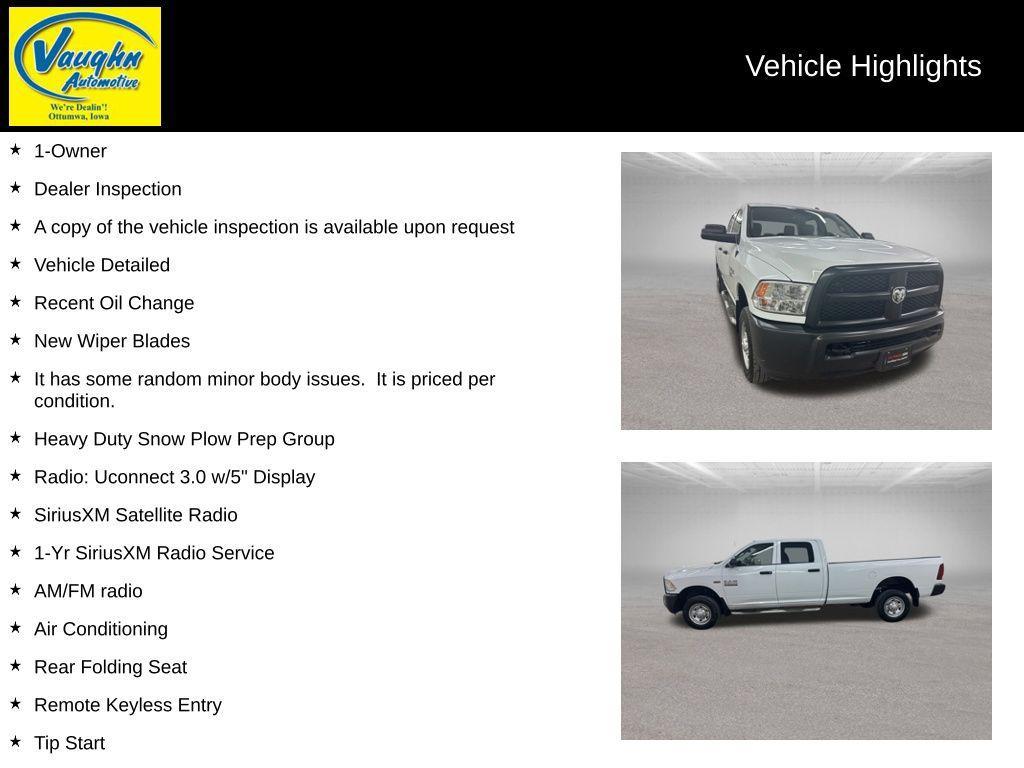used 2018 Ram 2500 car, priced at $24,999
