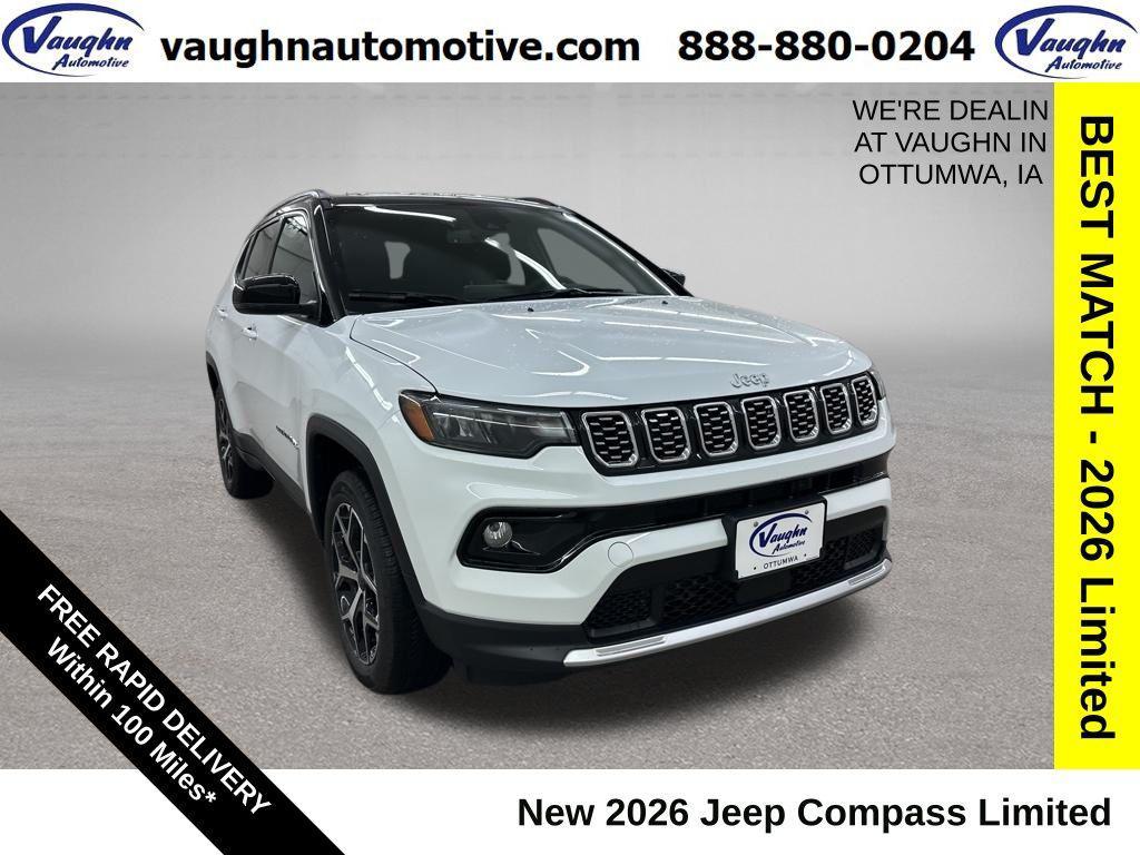 new 2026 Jeep Compass car, priced at $30,580