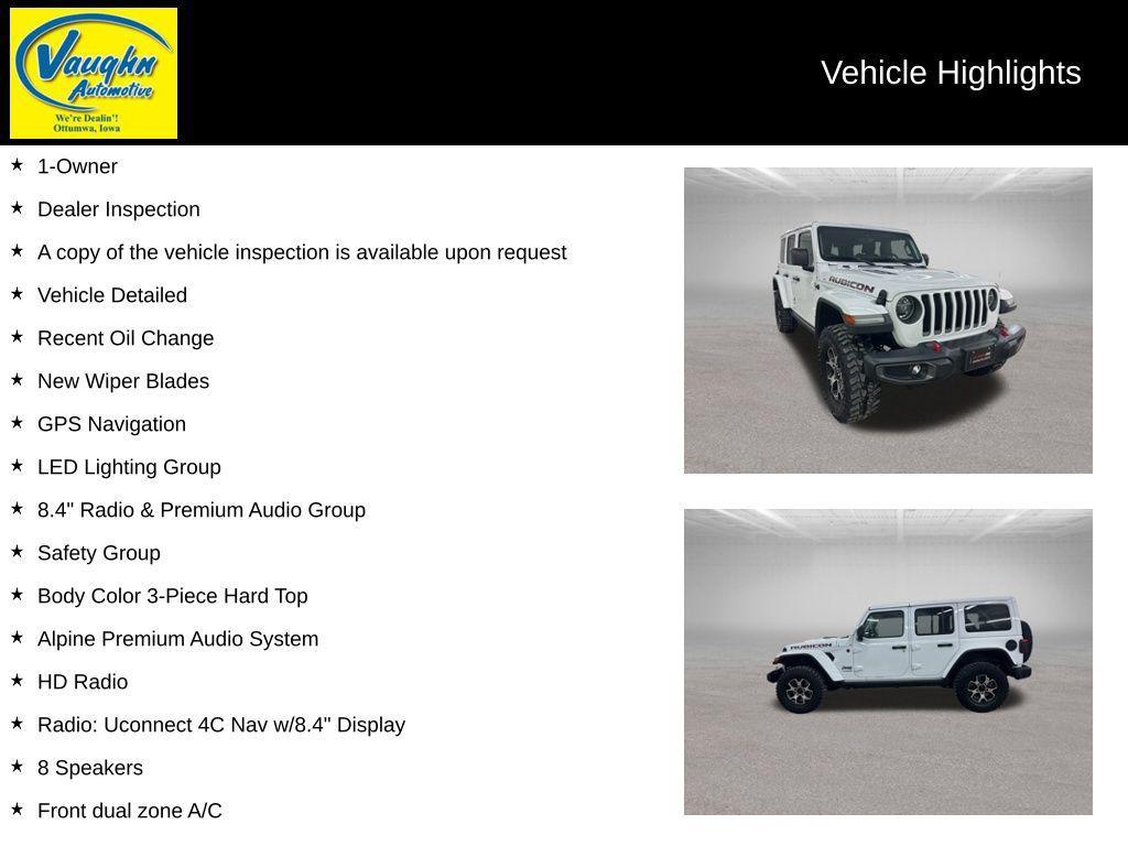 used 2020 Jeep Wrangler Unlimited car, priced at $31,718