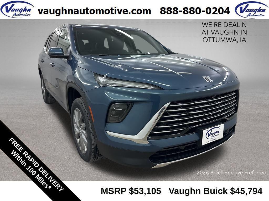 new 2026 Buick Enclave car, priced at $45,794