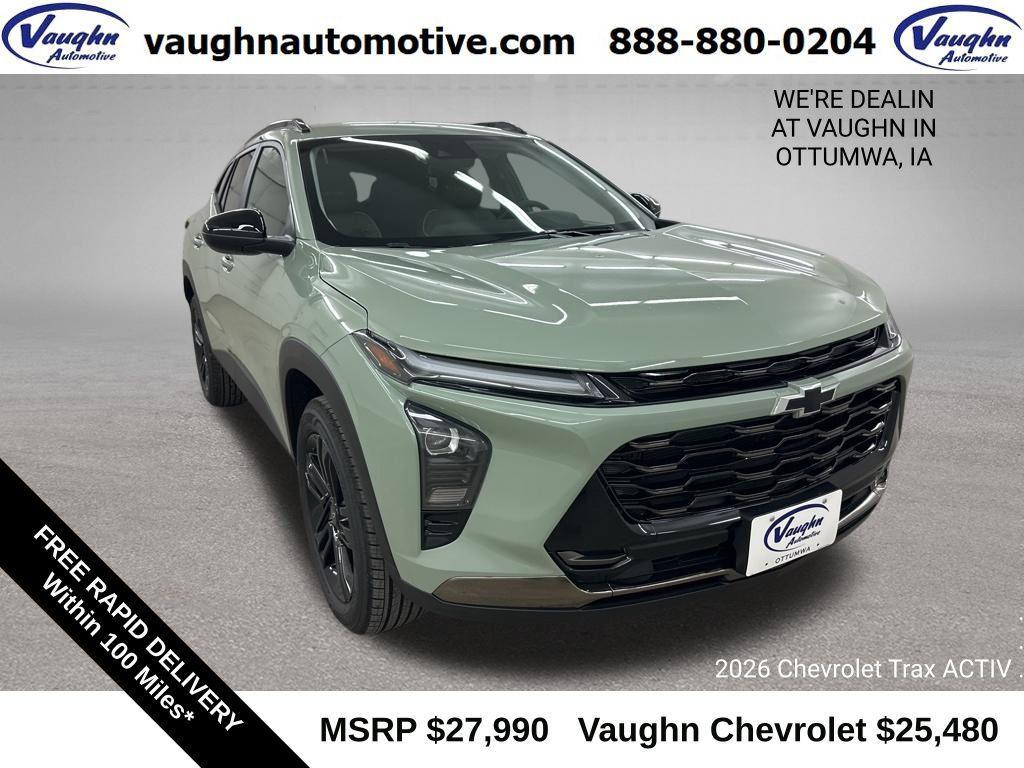 new 2026 Chevrolet Trax car, priced at $25,480