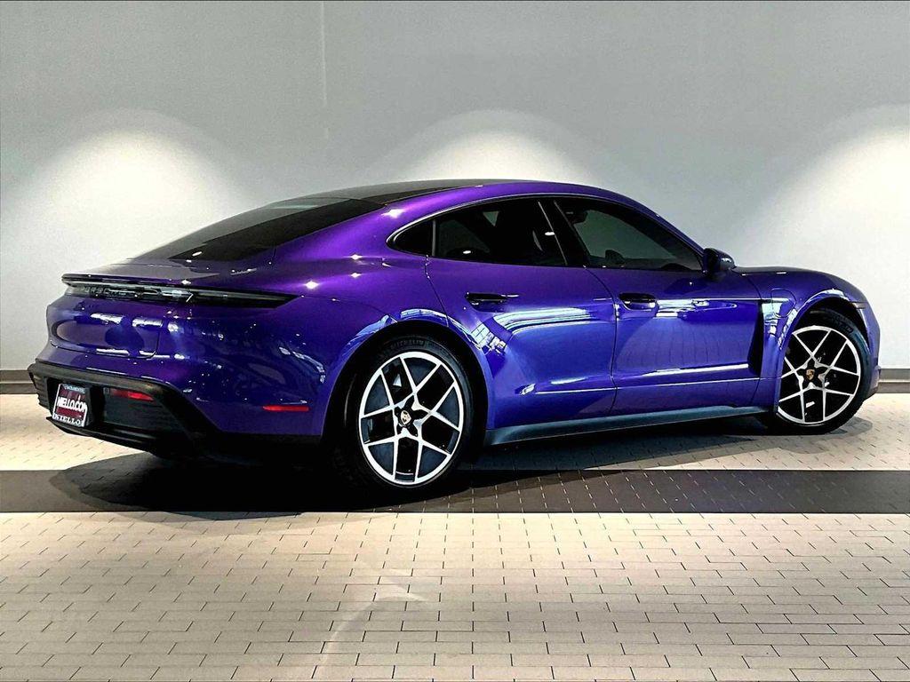 used 2025 Porsche Taycan car, priced at $114,884