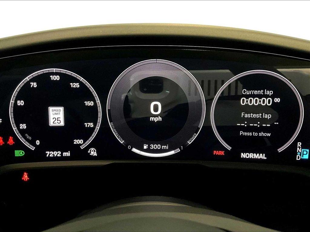 used 2025 Porsche Taycan car, priced at $114,884