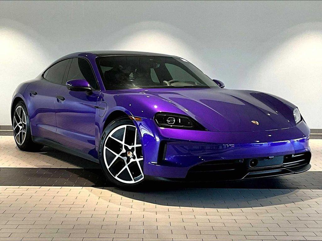 used 2025 Porsche Taycan car, priced at $114,884