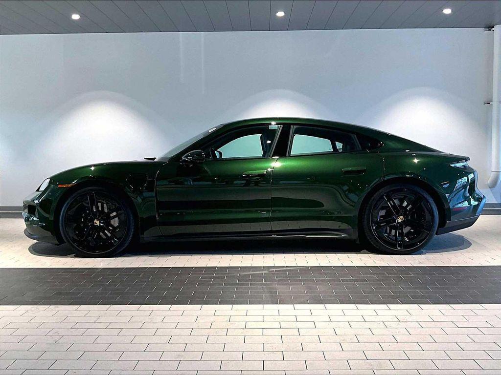 used 2025 Porsche Taycan car, priced at $112,242