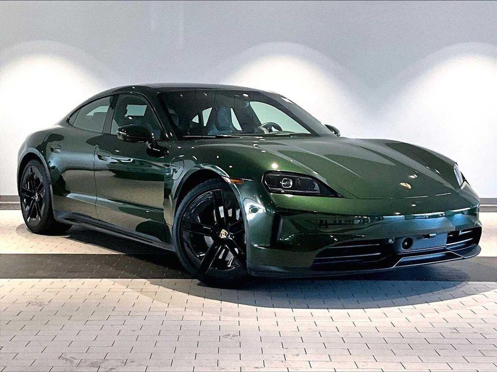 used 2025 Porsche Taycan car, priced at $112,242