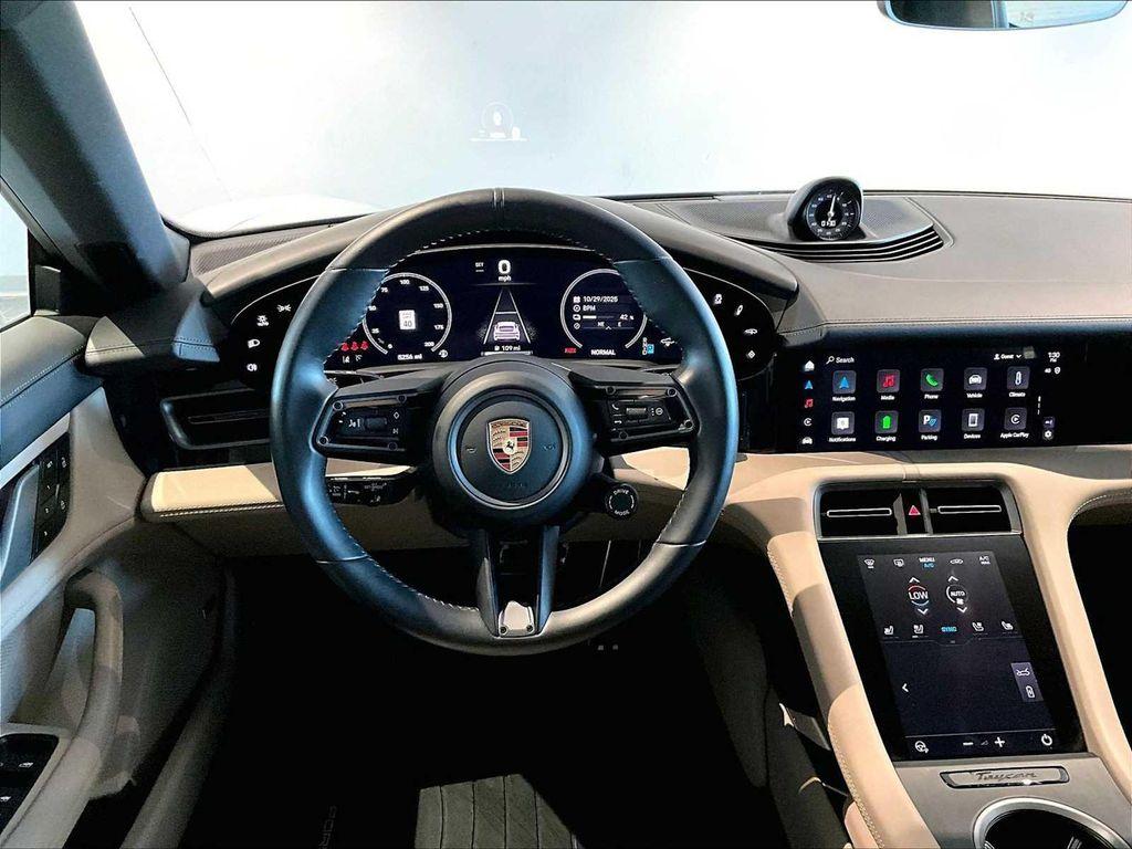used 2025 Porsche Taycan car, priced at $103,788