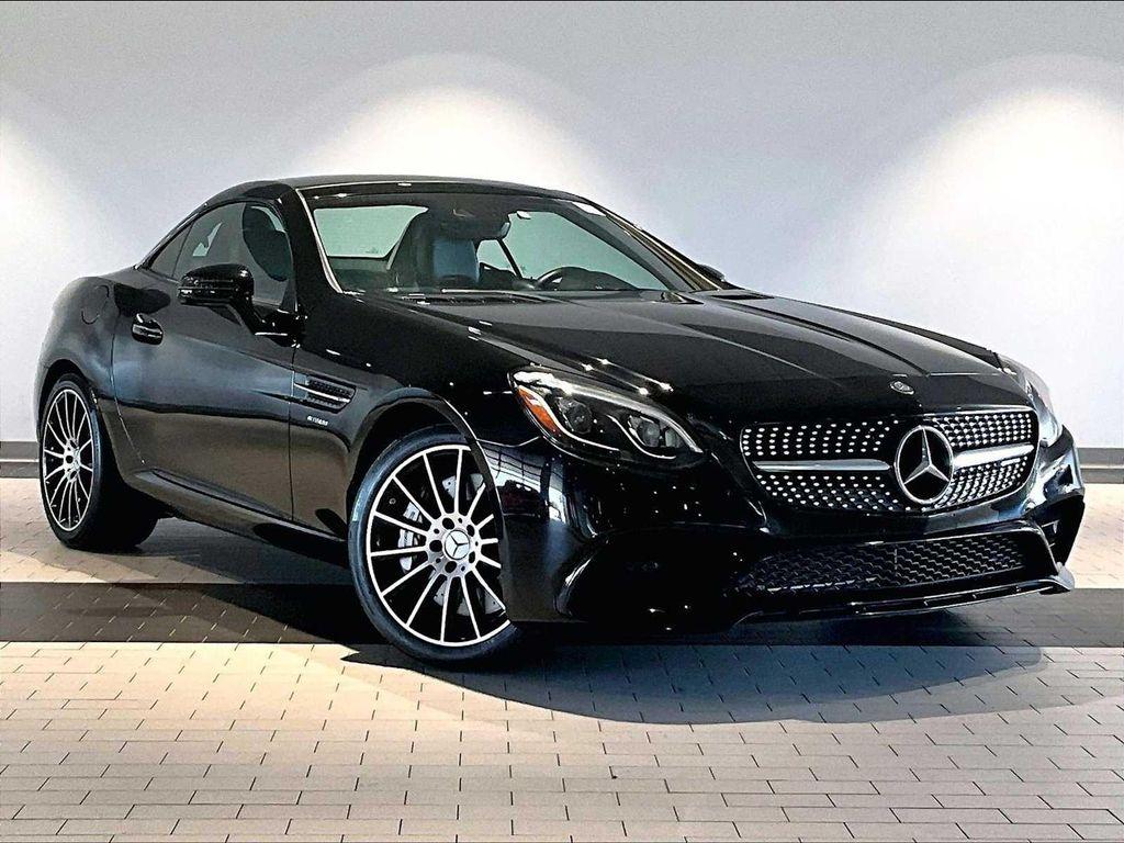 used 2017 Mercedes-Benz AMG SLC 43 car, priced at $34,674