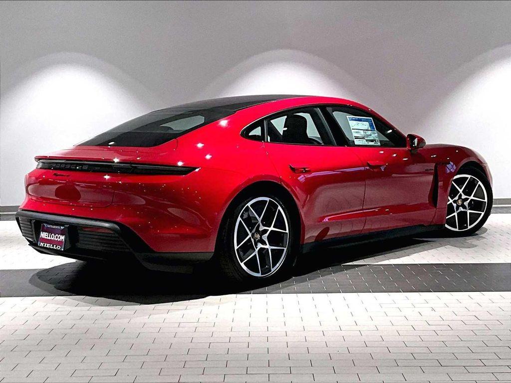 new 2026 Porsche Taycan car, priced at $141,340