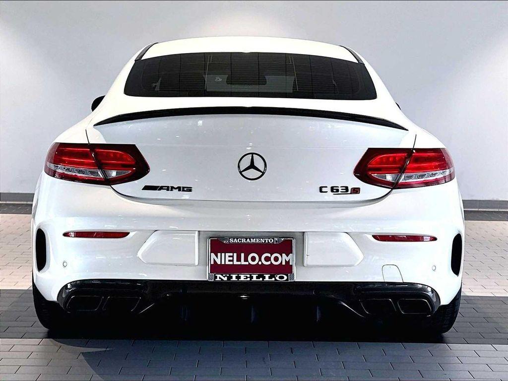 used 2018 Mercedes-Benz AMG C 63 car, priced at $42,073