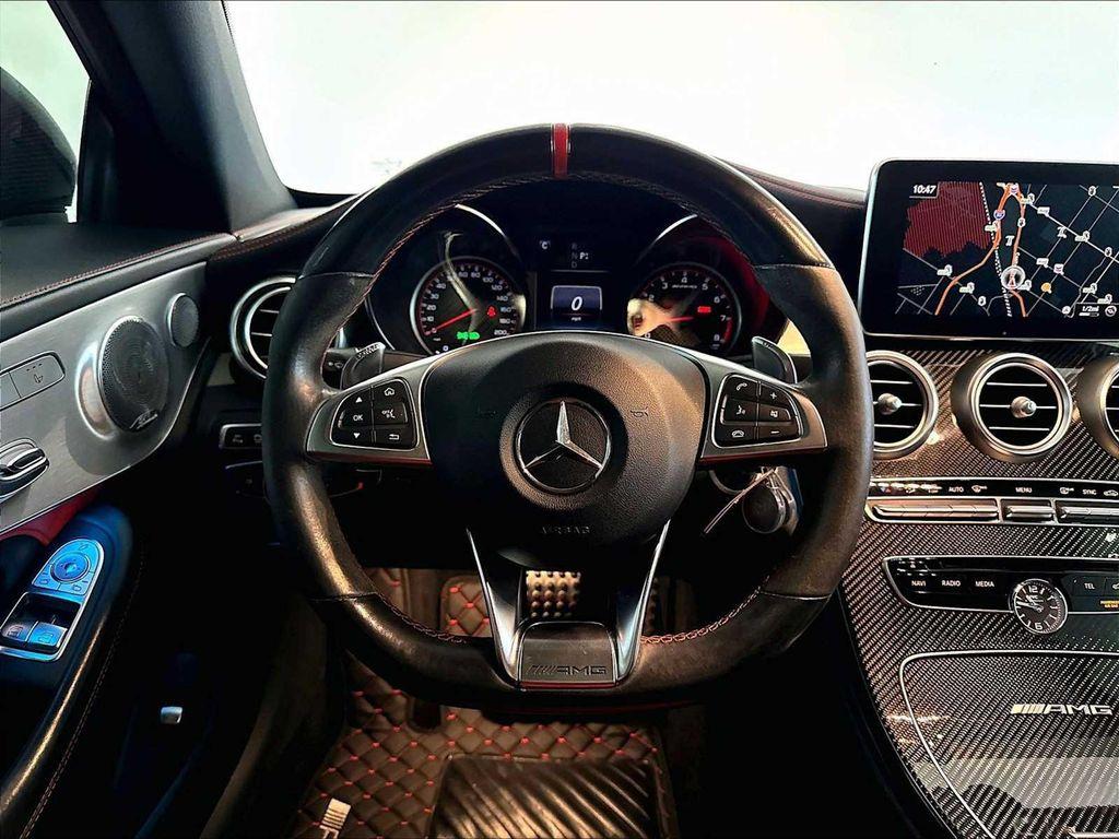 used 2018 Mercedes-Benz AMG C 63 car, priced at $42,073