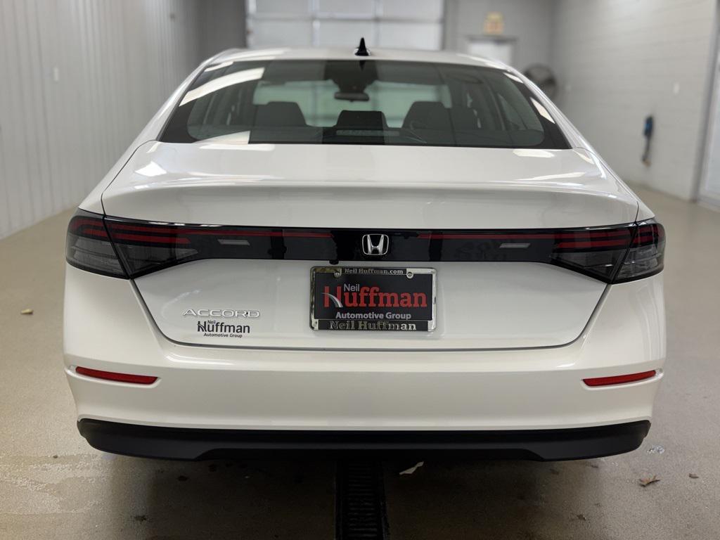 new 2025 Honda Accord car, priced at $30,750