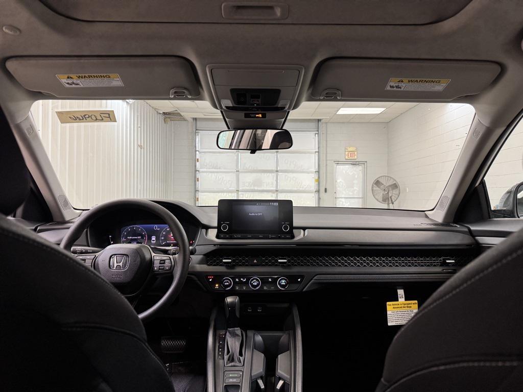 new 2025 Honda Accord car, priced at $30,750