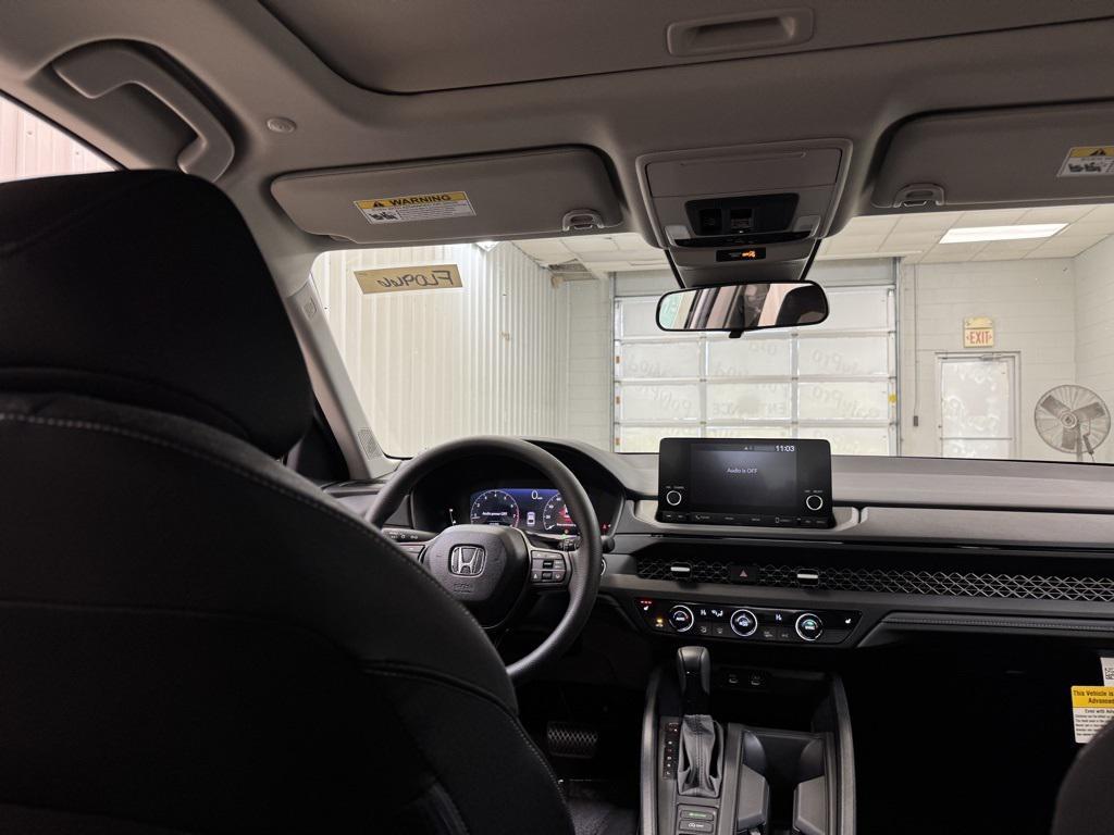 new 2025 Honda Accord car, priced at $30,750
