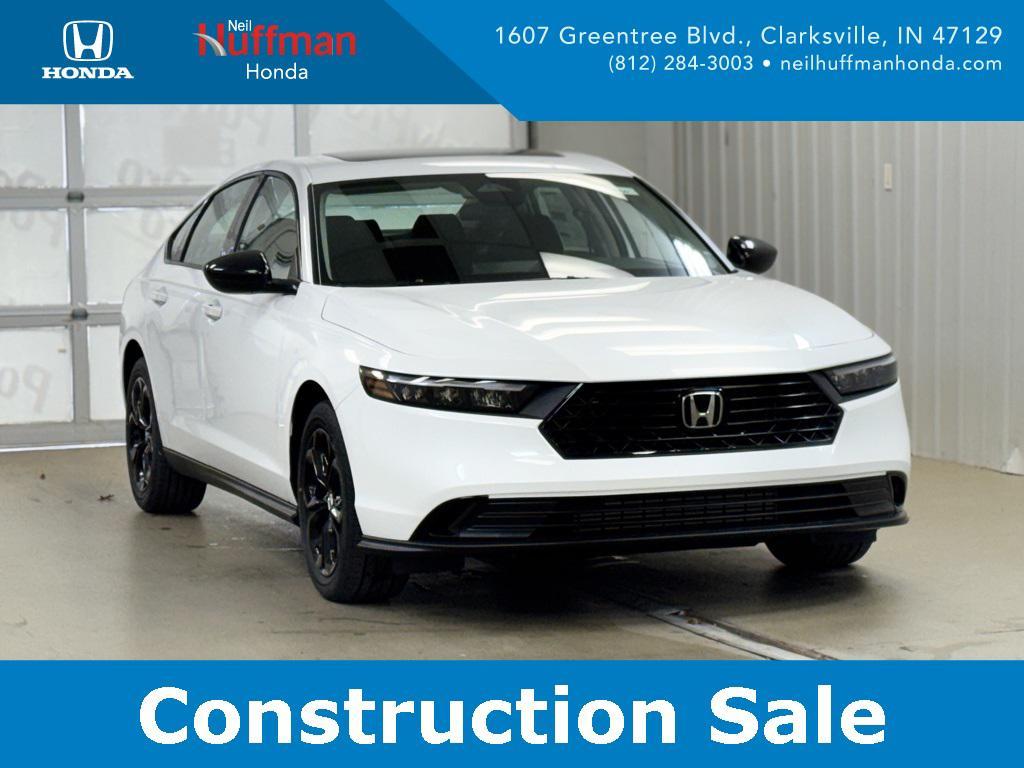 new 2025 Honda Accord car, priced at $30,750