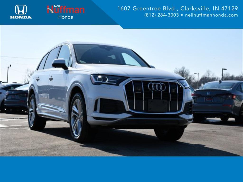 used 2021 Audi Q7 car, priced at $23,347