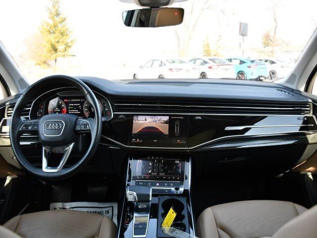 used 2021 Audi Q7 car, priced at $23,347