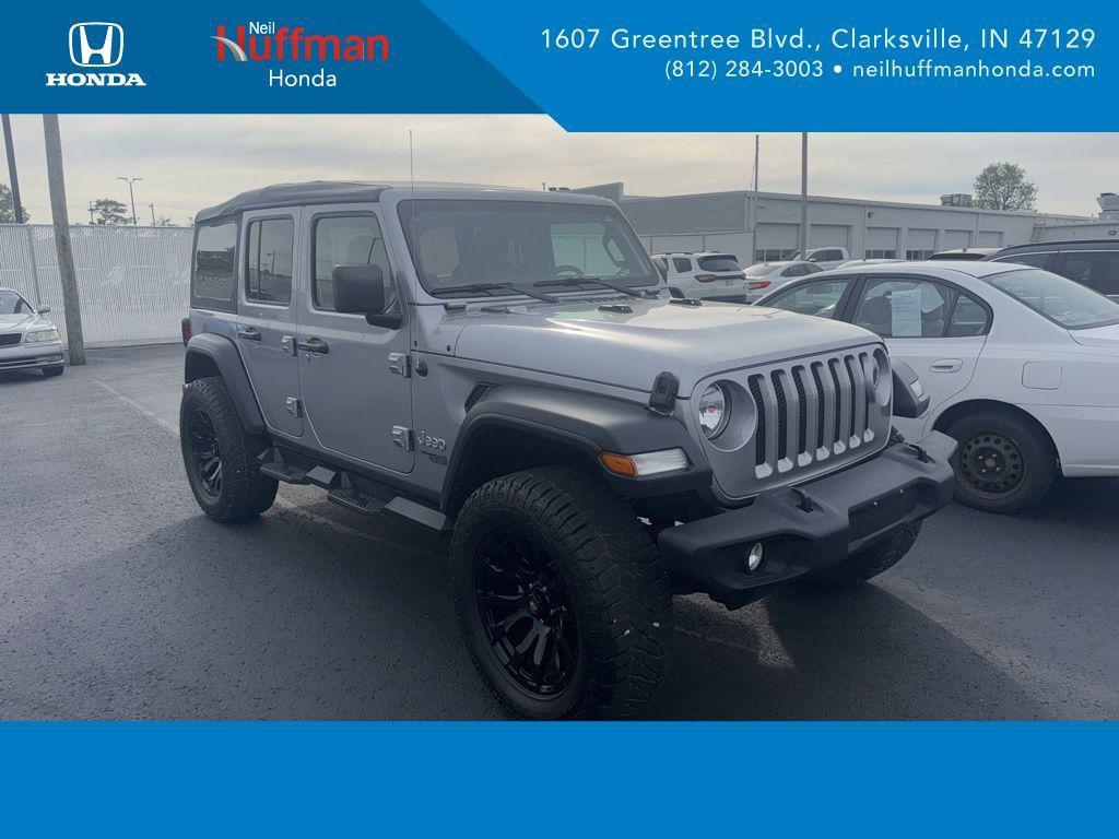 used 2019 Jeep Wrangler Unlimited car, priced at $26,382
