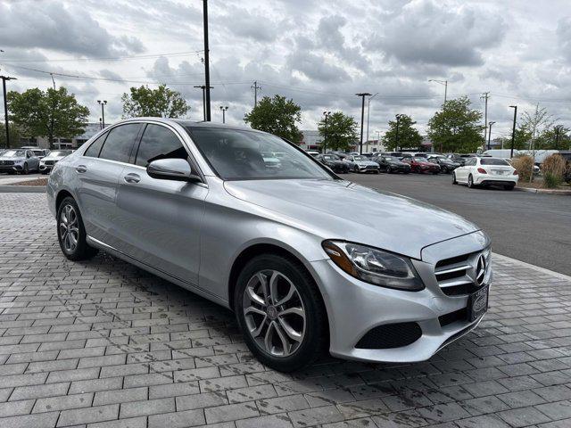 used 2017 Mercedes-Benz C-Class car, priced at $15,991