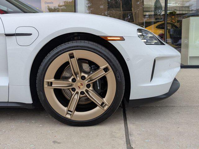 used 2025 Porsche Taycan car, priced at $129,995