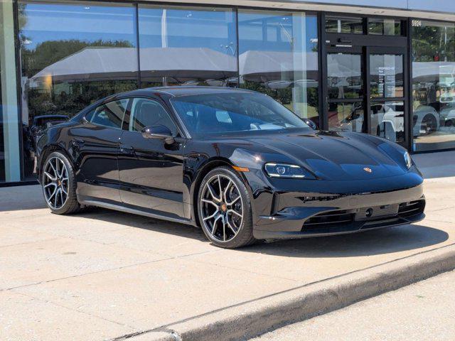 new 2025 Porsche Taycan car, priced at $141,055