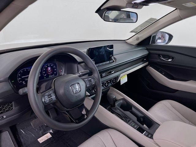 new 2025 Honda Accord car, priced at $30,923